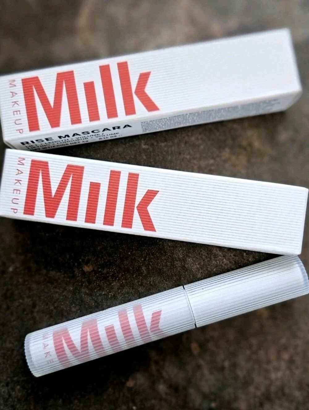 2 Milk Makeup Rise Lift + Length + Volume Mascara (Black) Elevate 0.14oz/4g NIBs